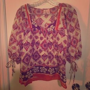 COPY - Fire LA peasant top